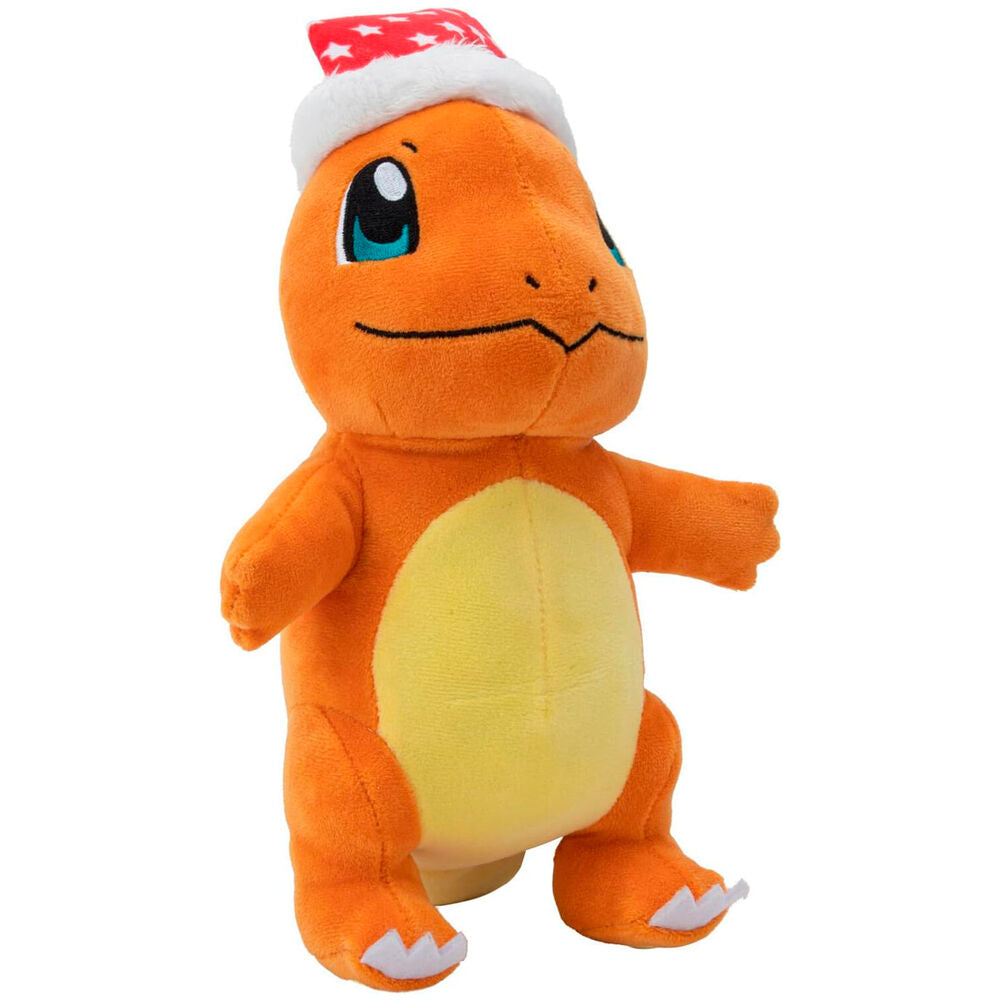 Peluche Charmander Navidad Pokemon 20cm   JAZWARES