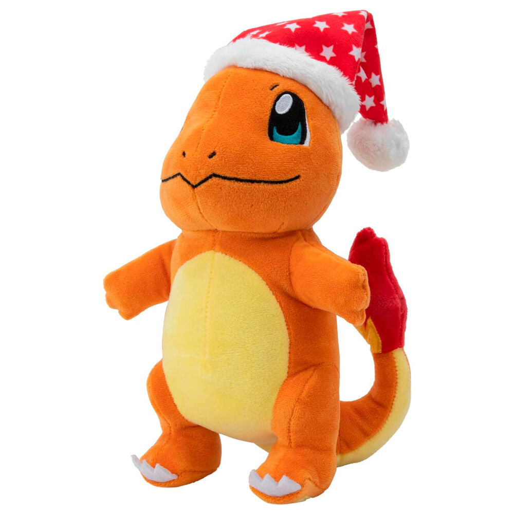 Peluche Charmander Navidad Pokemon 20cm   JAZWARES