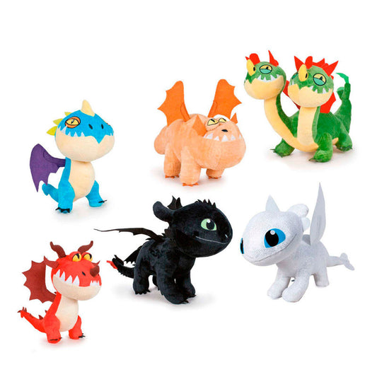 Peluche Como Entrenar a tu Dragon 3 surtido 19cm  