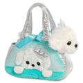 Peluche Fancy Perro Blanco 21cm   AURORA