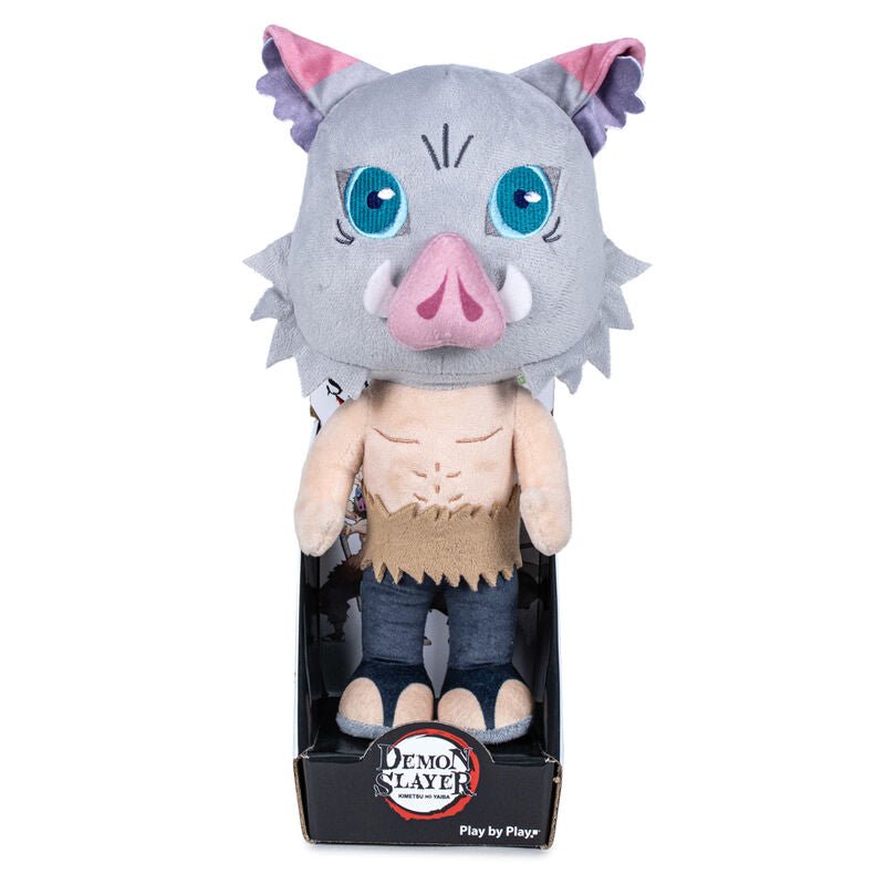 Peluche Inosuke Hashibira Demon Slayer Kimetsu no Yaiba 27cm   SELECTA VISION