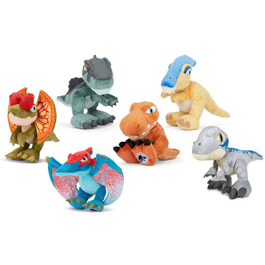 Peluche Jurassic World 25cm surtido  
