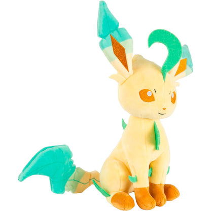 Peluche Leafeon Pokemon 23cm   JAZWARES