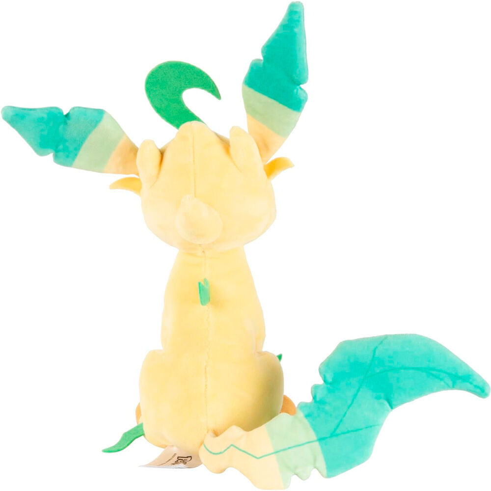 Peluche Leafeon Pokemon 23cm   JAZWARES