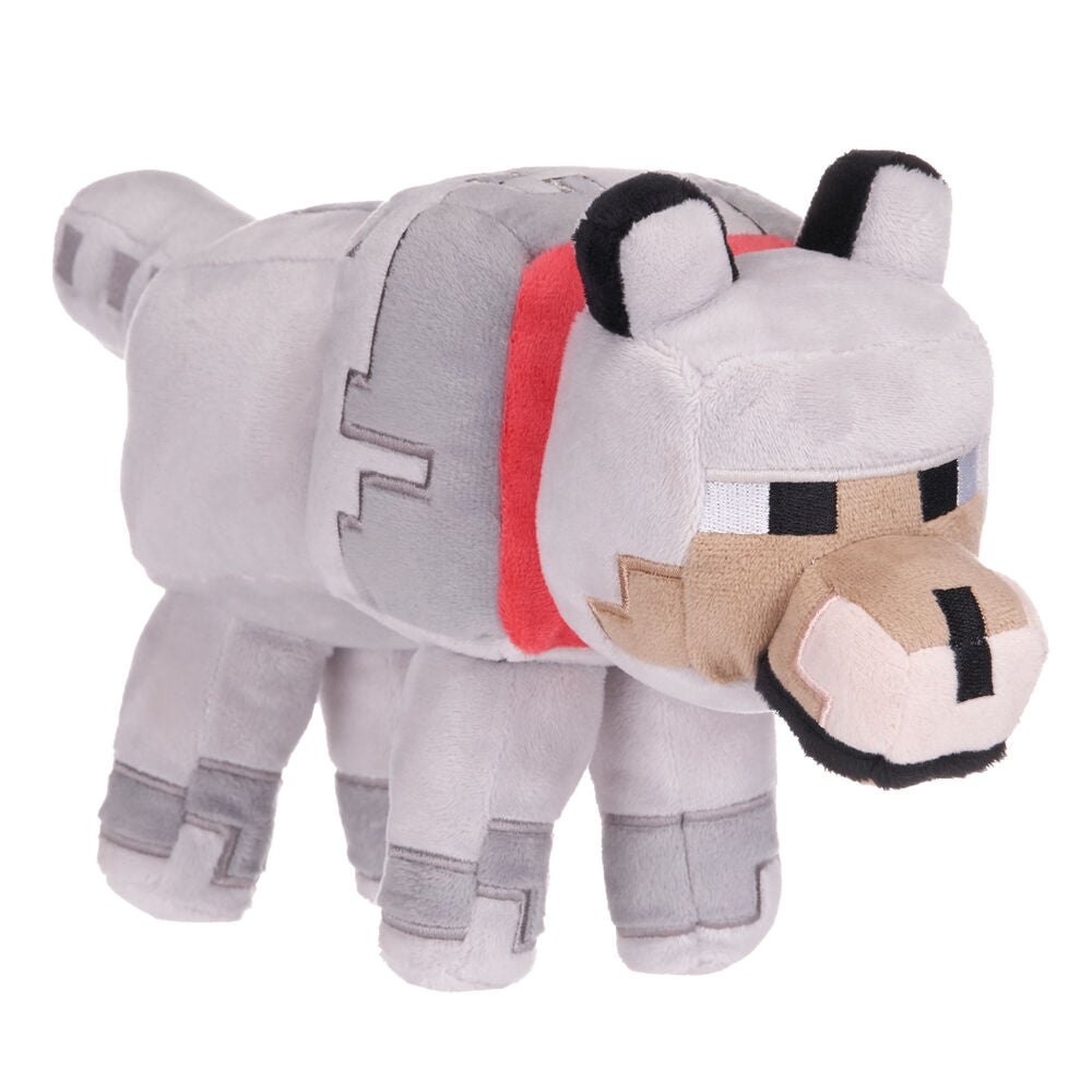 Peluche Lobo Minecraft 26cm  