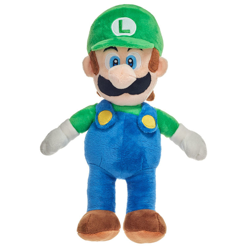 Peluche Luigi Mario Bros soft 38cm   NINTENDO