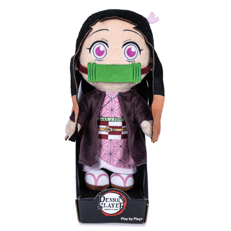 Peluche Nezuko Kamado Demon Slayer Kimetsu no Yaiba 27cm   SELECTA VISION