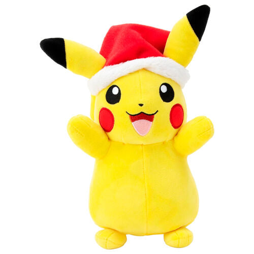 Peluche Pikachu Navidad Pokemon 20cm   JAZWARES