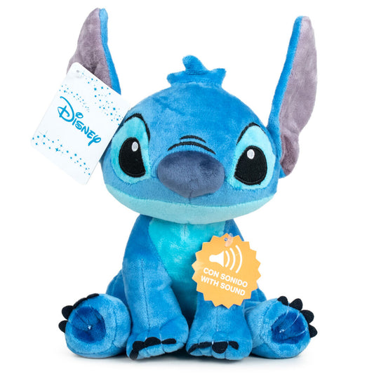 Peluche Stitch Disney soft sonido 30cm  