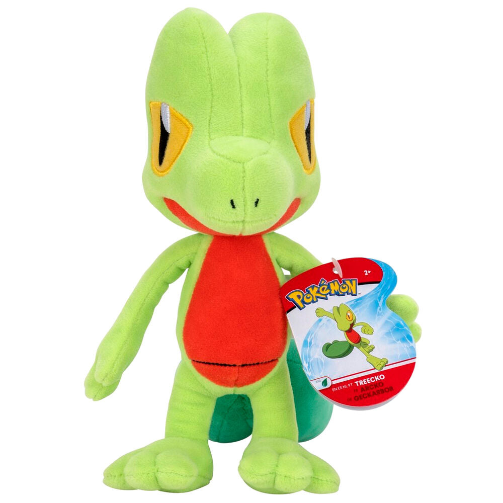 Peluche Treecko Pokemon 20cm   JAZWARES
