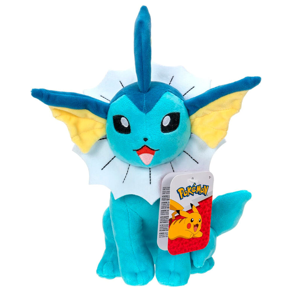 Peluche Vaporeon Pokemon 20cm   JAZWARES