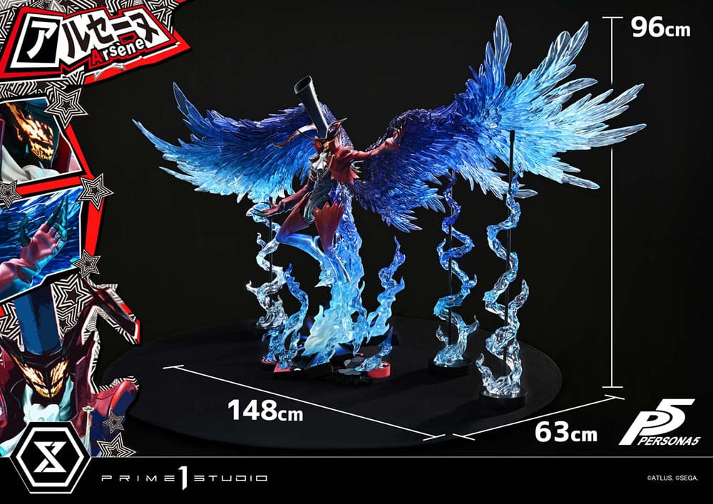 Persona 5 Estatua Premium Masterline Series 1/4 Arsène Bonus Version 96 cm   Prime 1 Studio