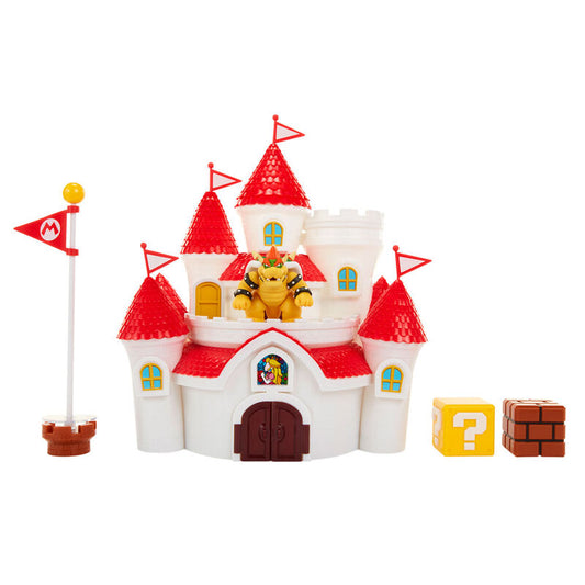 Playset Mushroom Kingdom Castle Mario Bros Nintendo  