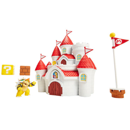 Playset Mushroom Kingdom Castle Mario Bros Nintendo   JAKKS PACIFIC