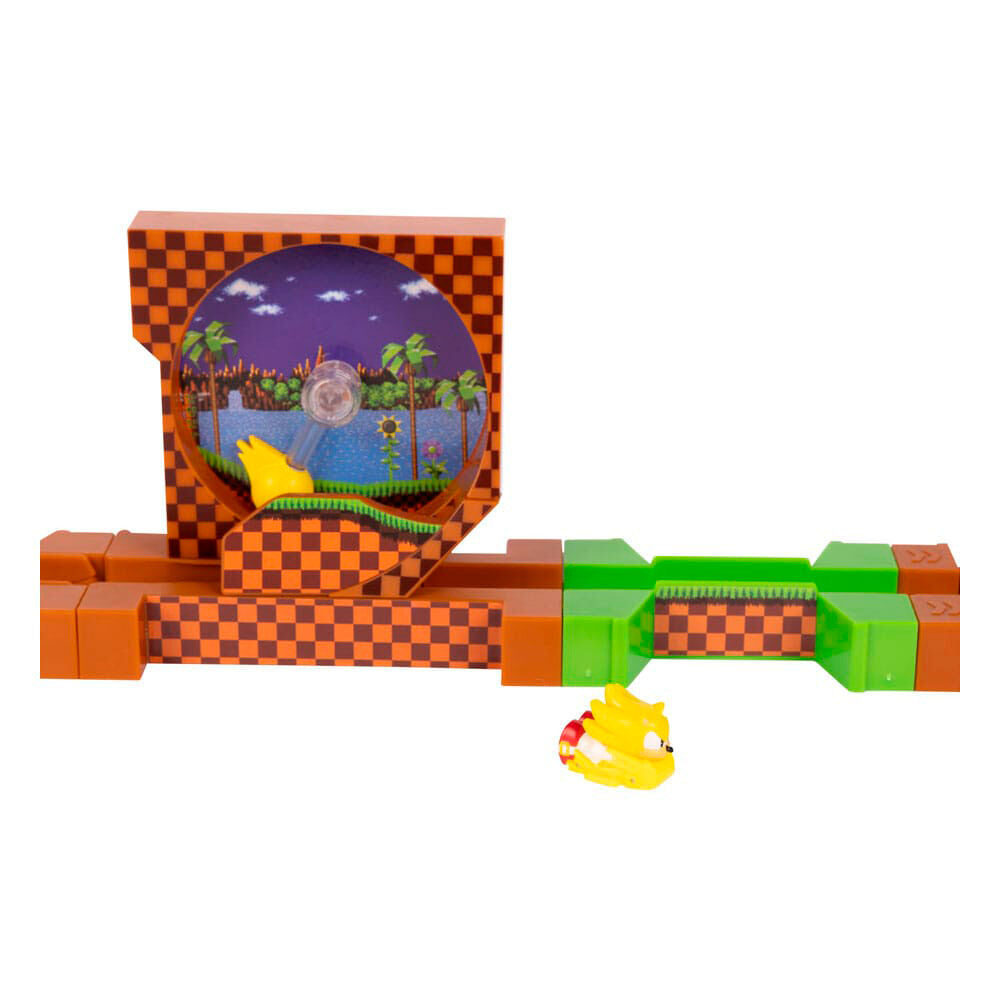 Playset Super Sonic Deluxe Go Go Racers Sonic   JAKKS PACIFIC