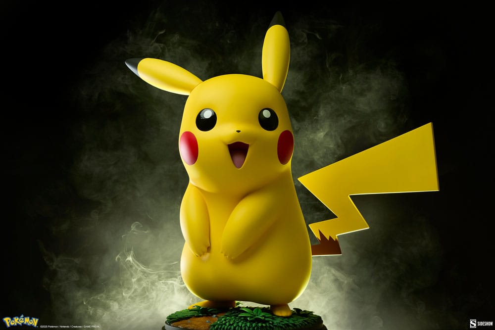 Pokémon Estatua Life-Size Pikachu 47 cm   Sideshow Collectibles