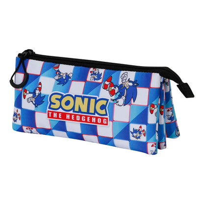 Portatodo Blue Lay Sonic The Hedgehog triple   KARACTERMANIA