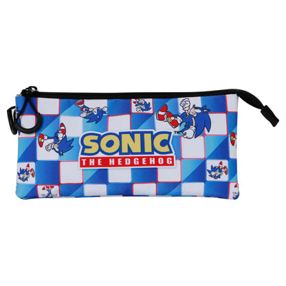 Portatodo Blue Lay Sonic The Hedgehog triple   KARACTERMANIA