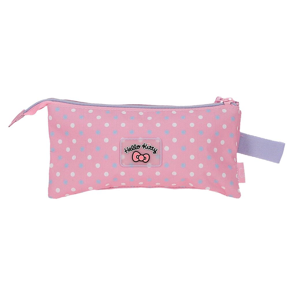 Portatodo Hearts &#38; Dots Hello Kitty triple   JOUMMA BAGS