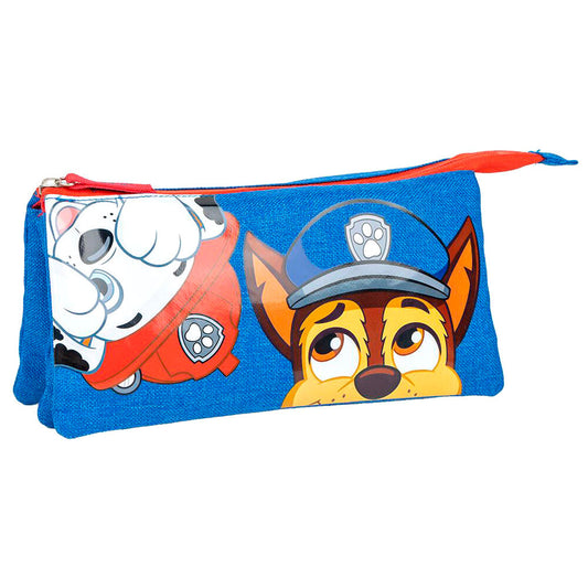 Portatodo Patrulla Canina Paw Patrol triple  