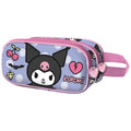 Portatodo Rebel Kuromi Hello Kitty and Friends doble   KARACTERMANIA