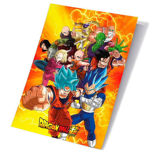 Poster 3D Universal Survival Heroes Dragon Ball Super  