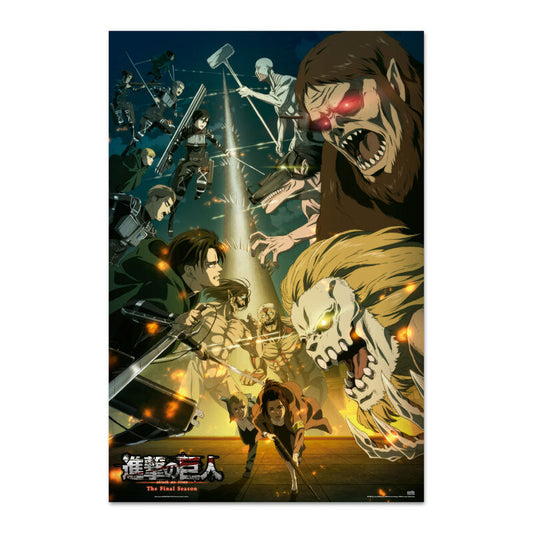Poster Paradis vs Marley Attack on Titan   GRUPO ERIK