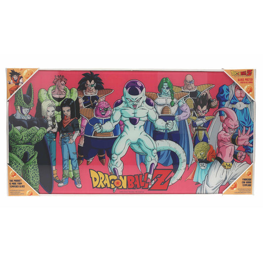 Poster cristal villanos Dragon Ball  