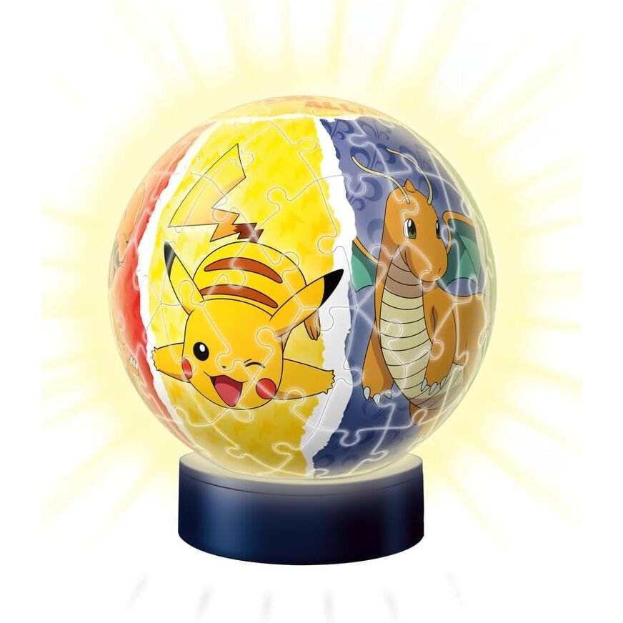 Puzzle 3D Luz Nocturna Pokemon 74pzs   RAVENSBURGER