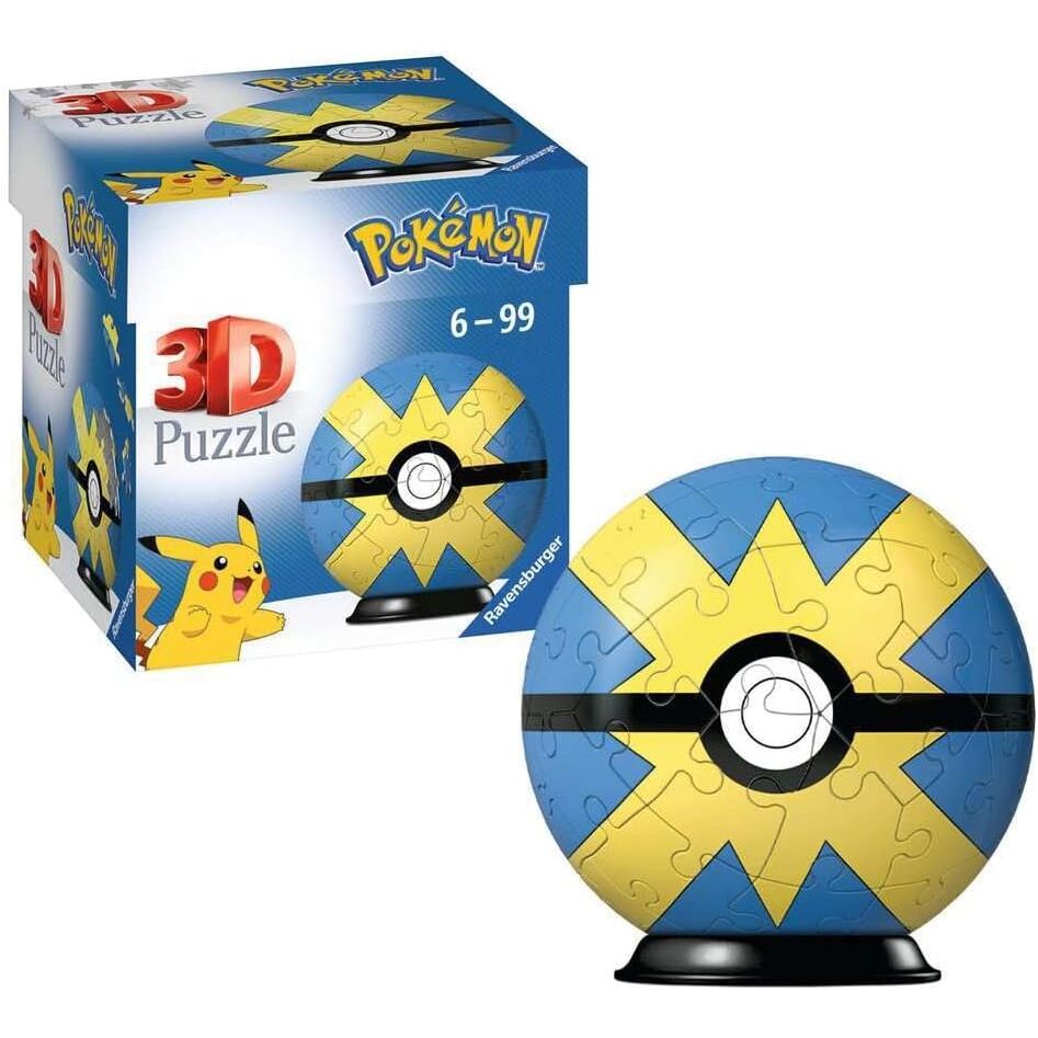 Puzzle 3D Poke Ball Pokemon 54pzs   RAVENSBURGER