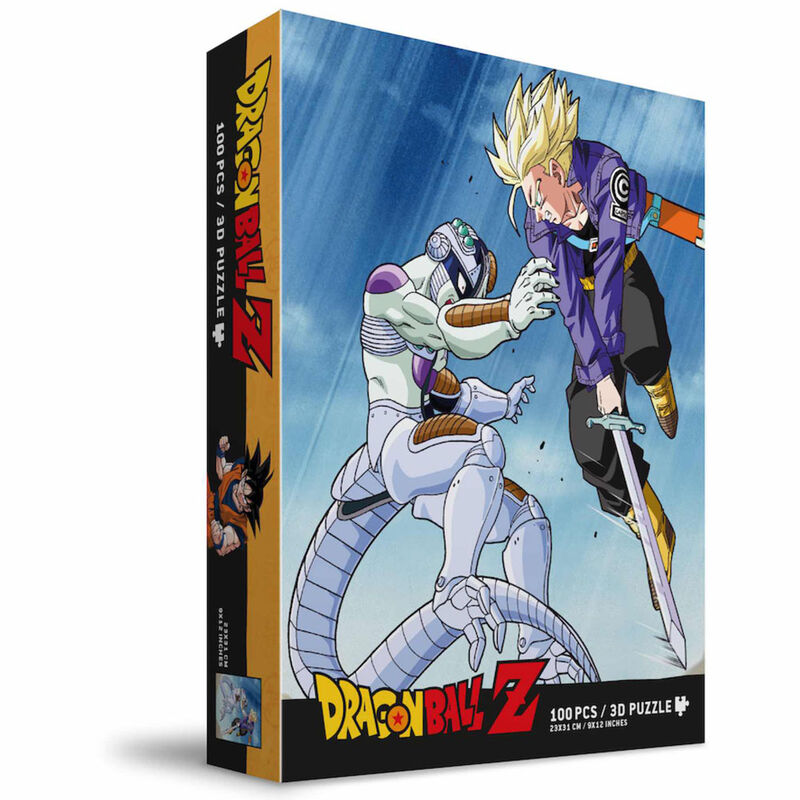 Puzzle 3D Trunks Vs Frieza Dragon Ball Z 100pzs   SD TOYS
