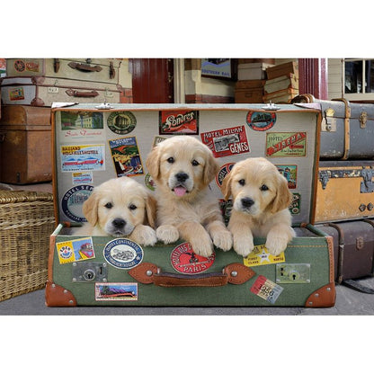 Puzzle Cachorros en el Equipaje 500pzs   EDUCA BORRAS