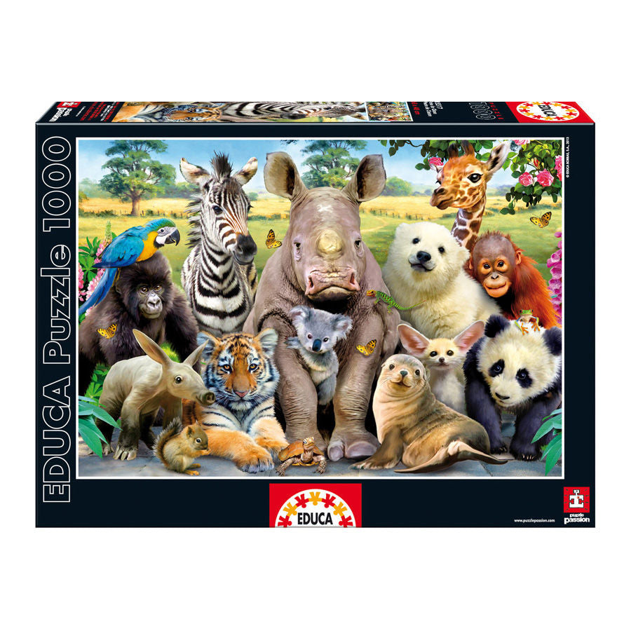 Puzzle Foto de Clase Selfie 1000pzs   EDUCA BORRAS