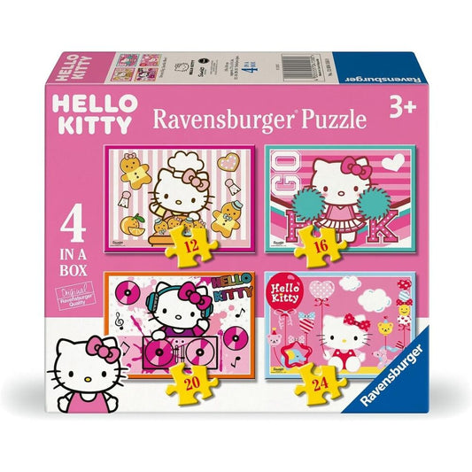 Puzzle Hello Kitty 12-16-20-24pzs  