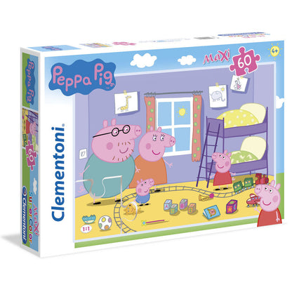 Puzzle Maxi Peppa Pig 60pzs   CLEMENTONI