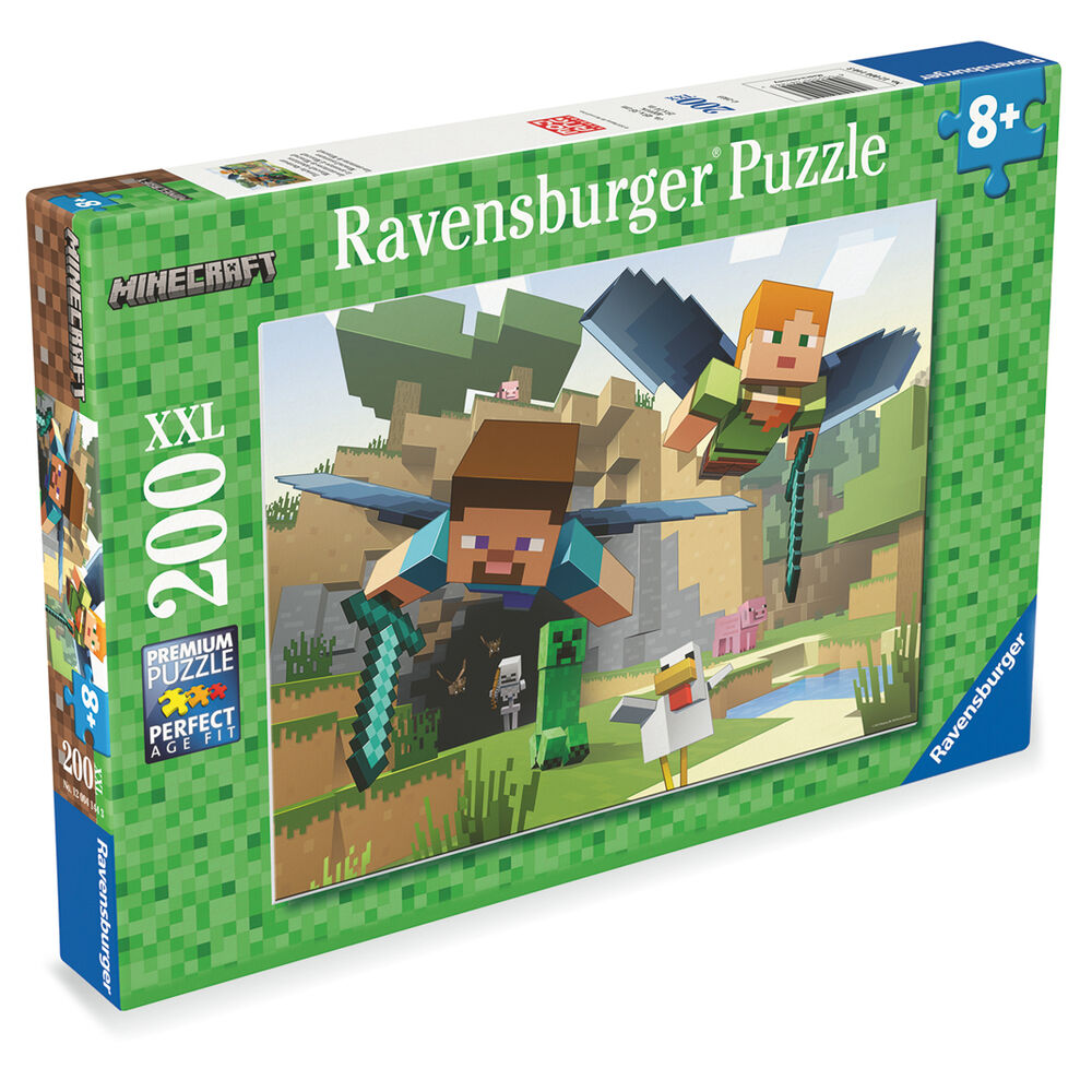 Puzzle Minecraft XXL 200pzs   RAVENSBURGER