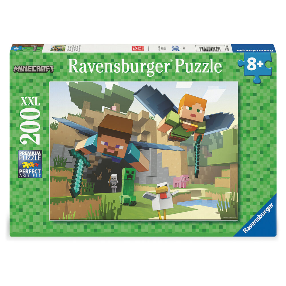 Puzzle Minecraft XXL 200pzs   RAVENSBURGER