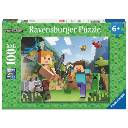 Puzzle Minecraft XXL100pzs   RAVENSBURGER