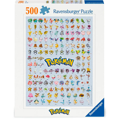 Puzzle Pokemon 500pzs   RAVENSBURGER