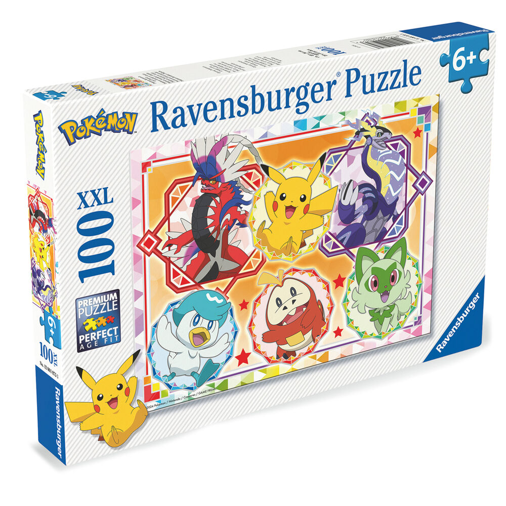 Puzzle Pokemon XXL100pzs   RAVENSBURGER