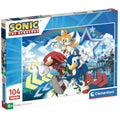Puzzle Sonic the Hedgehog 104pzs   CLEMENTONI