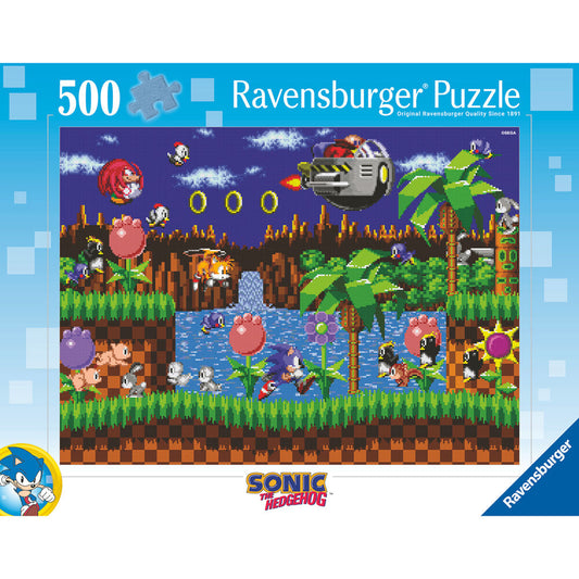 Puzzle Sonic the Hedgehog 500pzs   RAVENSBURGER