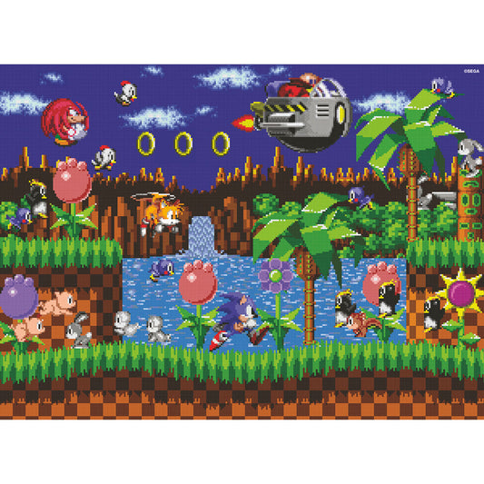 Puzzle Sonic the Hedgehog 500pzs   RAVENSBURGER