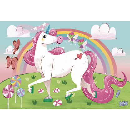 Puzzle Unicornios 104pzs   CLEMENTONI