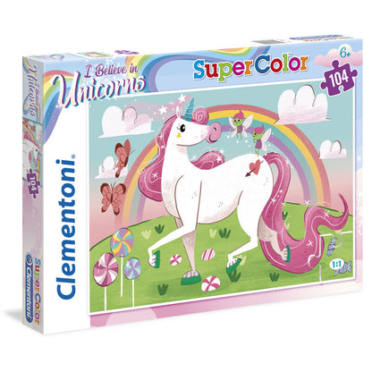 Puzzle Unicornios 104pzs   CLEMENTONI