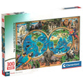 Puzzle super El maravilloso Mundo Animal 300pzs   CLEMENTONI