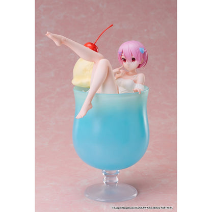 RAM CREAM SODA VERSION ESTATUA 21 CM RE:ZERO STARTING LIFE IN ANOTHER WORLD 1/7 SCALE   Elcoco