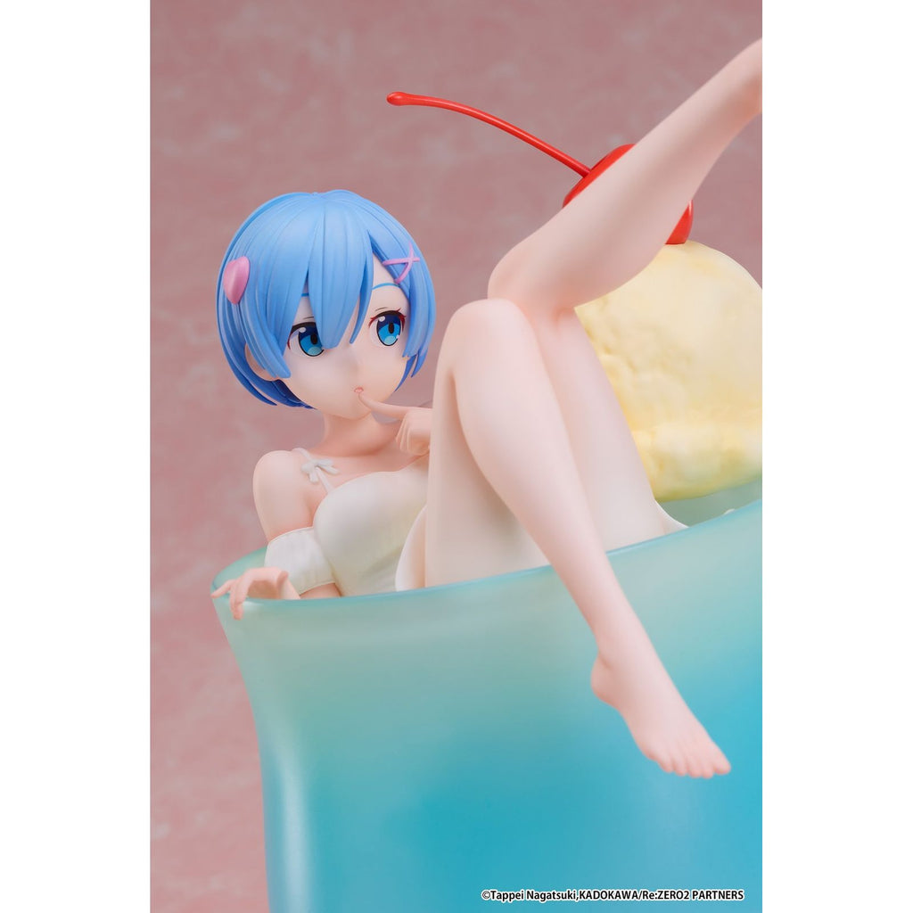 REM CREAM SODA VERSION ESTATUA 21 CM RE:ZERO STARTING LIFE IN ANOTHER WORLD 1/7 SCALE   Elcoco