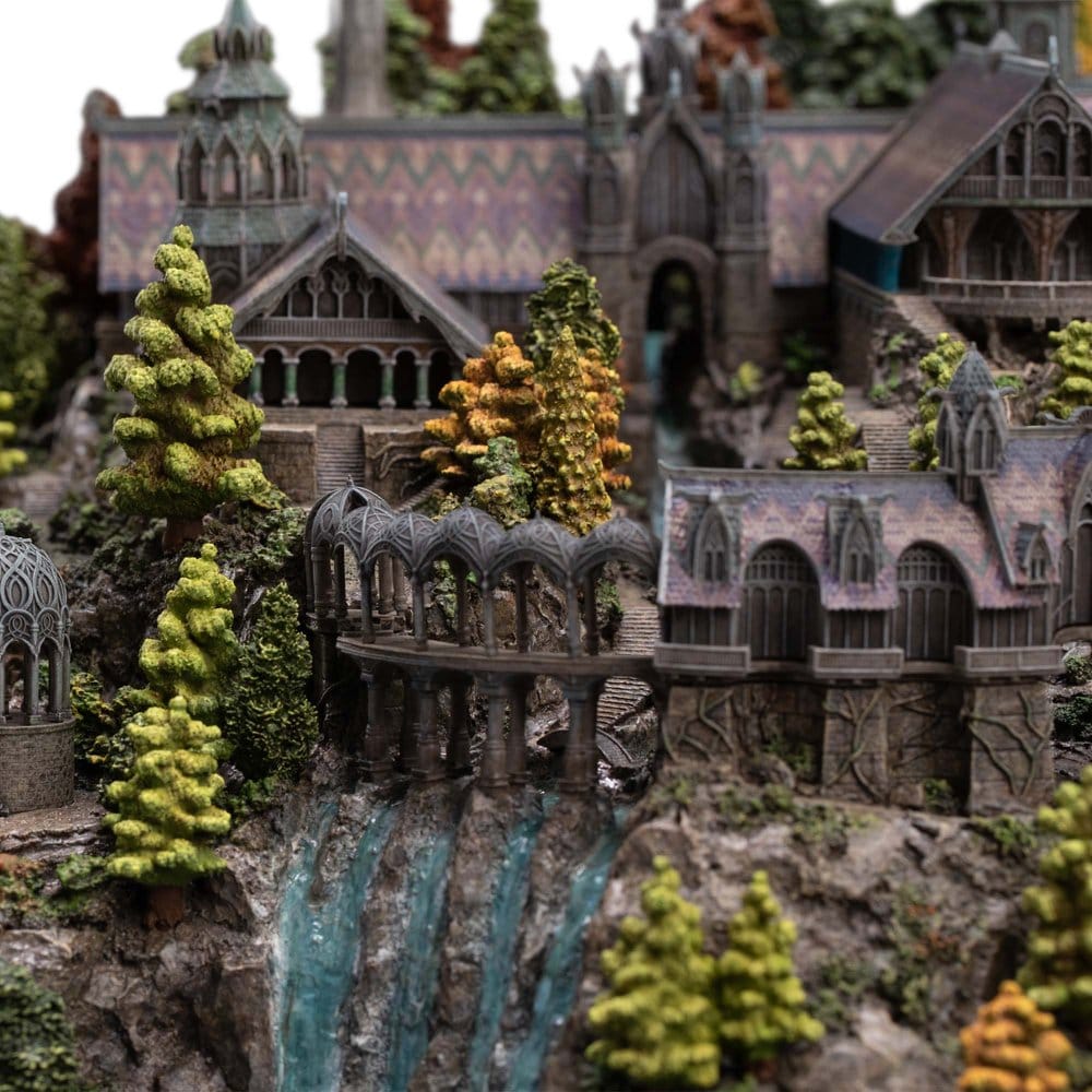 El Señor de los Anillos Diorama Rivendell Edición Limitada 28 cm   Weta Workshop