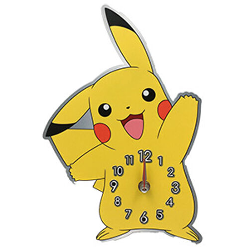 Reloj de pared metal Pikachu Pokemon  
